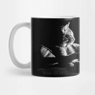 Shadowy Cat Mug